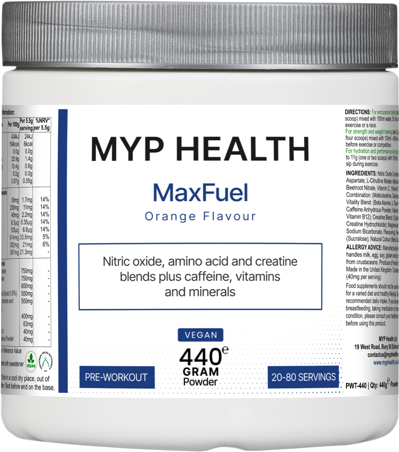 MYP Health MaxFuel