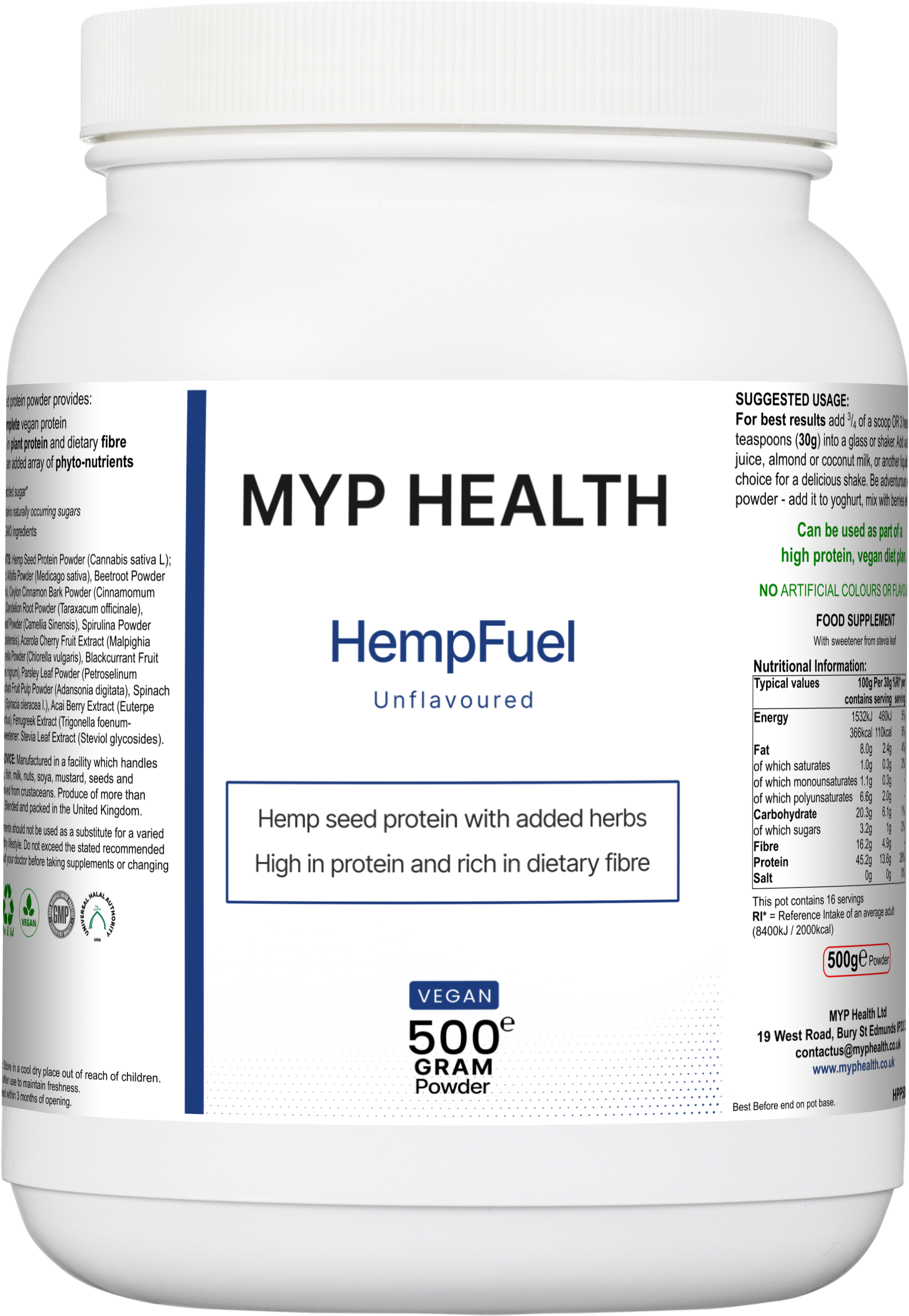 MYP Health HempFuel