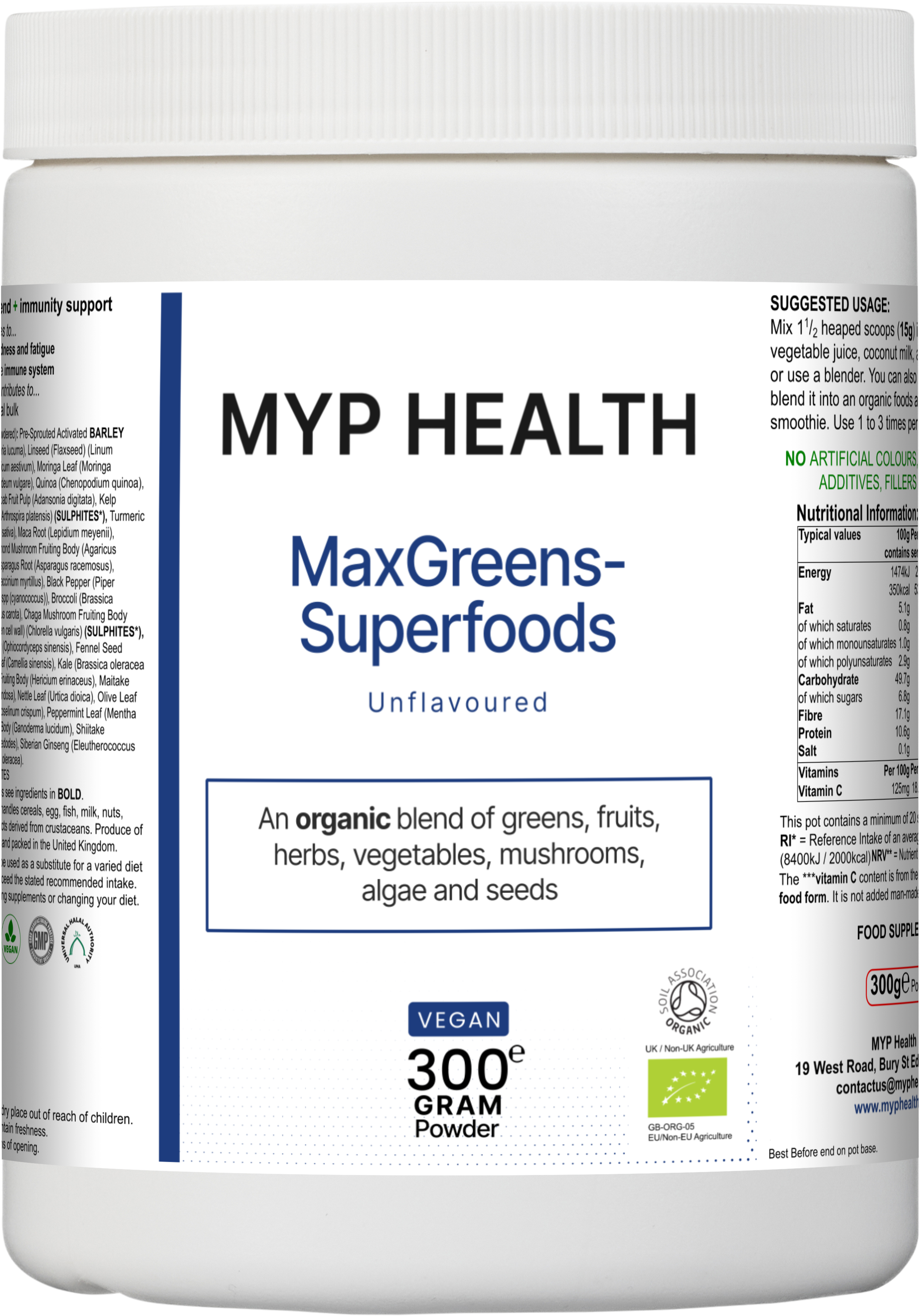 MYP Health MaxGreens Superfoods