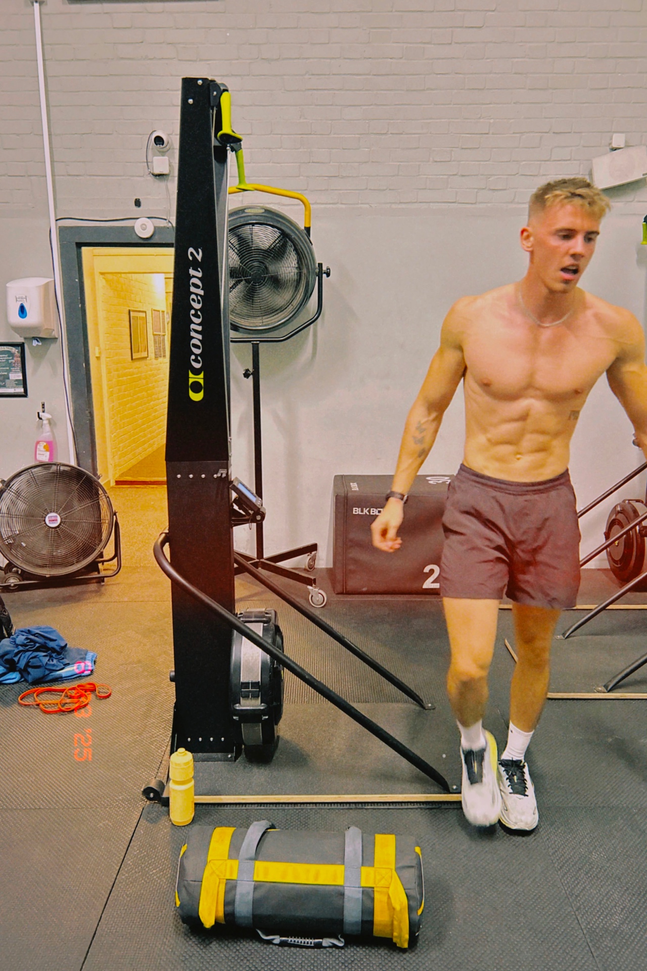 Training environment with MYP Health creatine