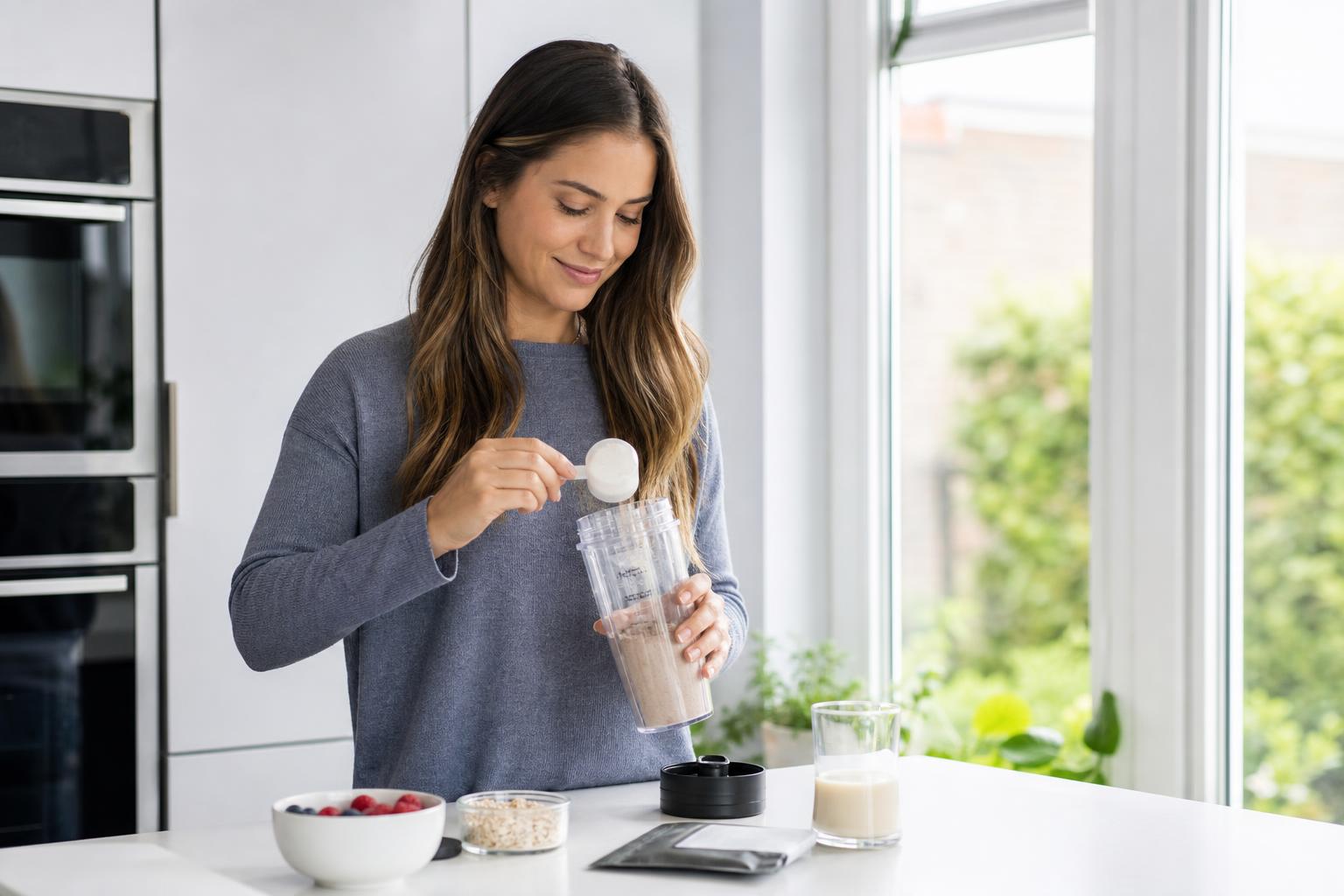 Everyday nutrition with a MYP Health shaker